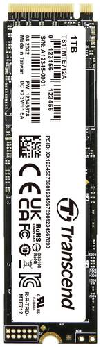 Transcend MTE712A 1TB Interne M.2 PCIe NVMe SSD 2280 PCIe NVMe 4.0 x4 Industrial TS1TMTE712A