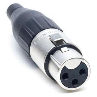 Amphenol 3 pole XLR Connector female AC series (AC3F)