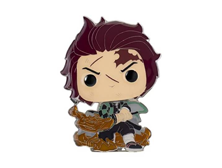 Funko DMSPP0001 Loungefly Large Pop! Pin - DEMON SLAYER: TANJIRO KAMADO