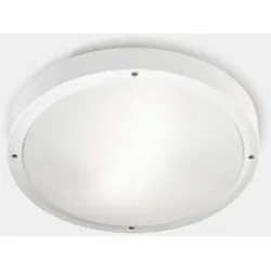 LEDS C4 Deckenleuchte IP66 BASIC E27 15W weiß LEDS-15-E041-14-M1