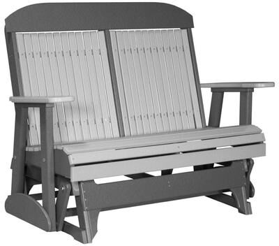 Luxcraft Outdoor All-Weather Poly Lumber Classic Glider