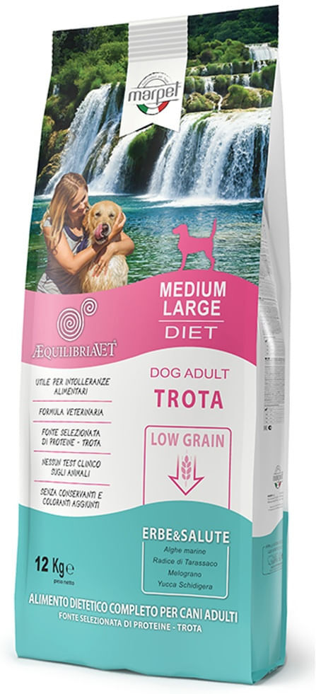 Marpet Aequilibriavet Diet Adult Medium Trota 12KG