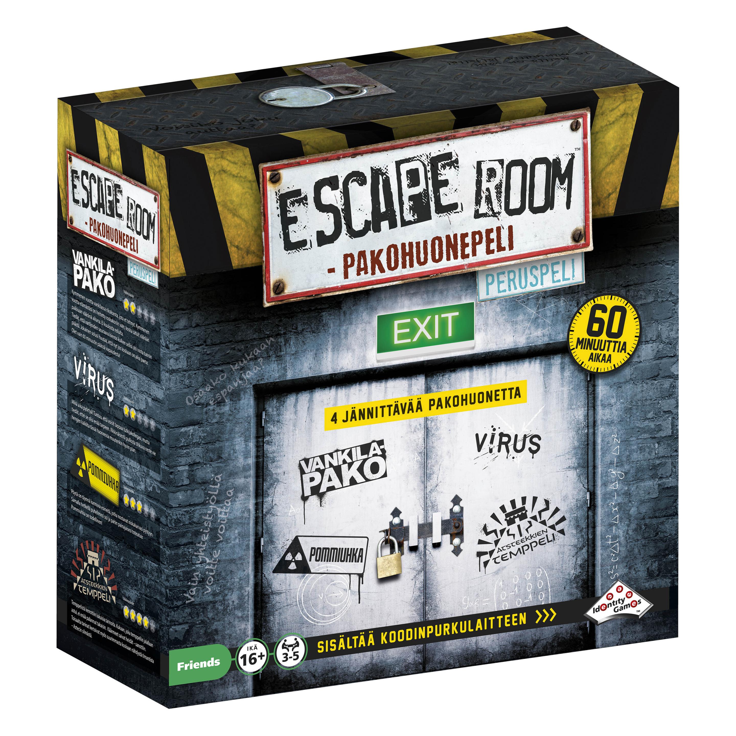 Identity games Escape Room -pakohuonepeli (Finnisch) (62080000)