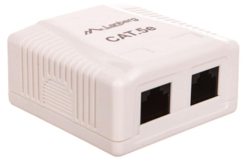 Lanberg OU5-0002-W Categorie 5 UTP RJ45-aansluiting
