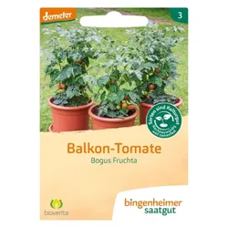 Bingenheimer Saatgut Balkon-Tomate Bogus Fruchta demeter