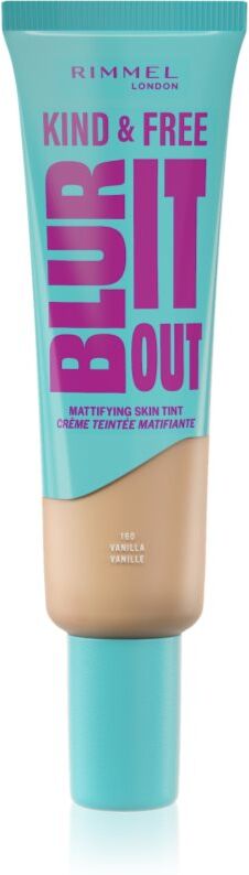 Rimmel Kind & Free Blur It Out lightweight tinted moisturiser SPF 20 shade 160 Vanilla 30 ml