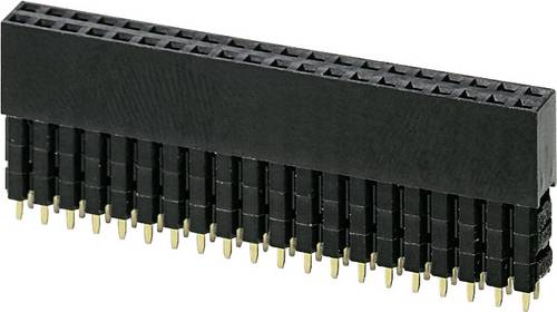 Phoenix Contact PSTD 0,65X0,65/40-2,54 Raspberry Pi Buchsenleiste Schwarz Passend für (Einplatinen-Computer) Raspberry Pi 1St.