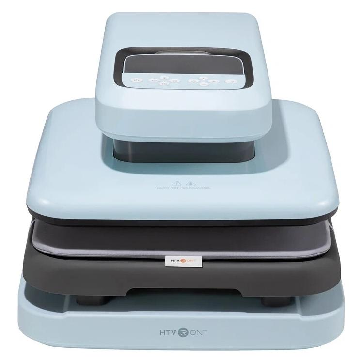 Htvront Automatische 2-stellige Transferpresse (hellblau) (RY-ZD2-0674-2EUH)
