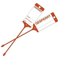 EICHNER 3x 100er-Pack Warenanhänger »Gesperrt«
