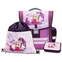 Empo, Mappe, EMIPO Schultaschen-Set Pegas Set 3 in 1
