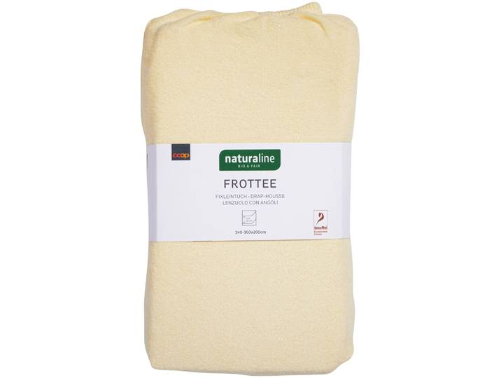 Naturaline Textil Bio Fixl. Frotte 160x200 vanille