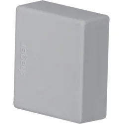 Hager LF1501567030 10x Endstück schnittkaschierend halogenfrei zu LF 15x15mm steingrau