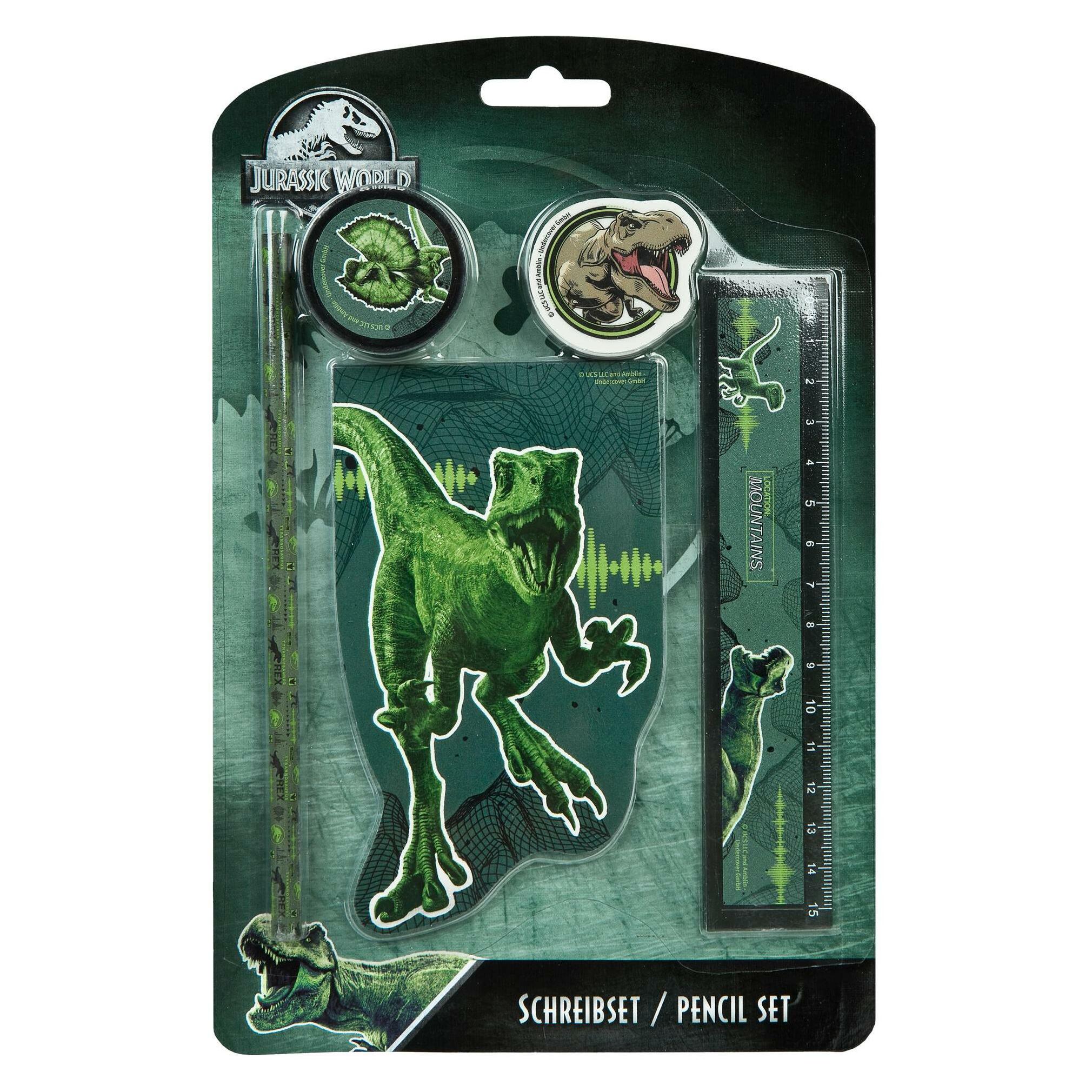 Undercover Schreibset Jurassic World 5-teilig (1x) (JUSP0216)
