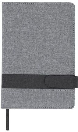 Bloc-notes personnalisé pas cher Arlex PU gris