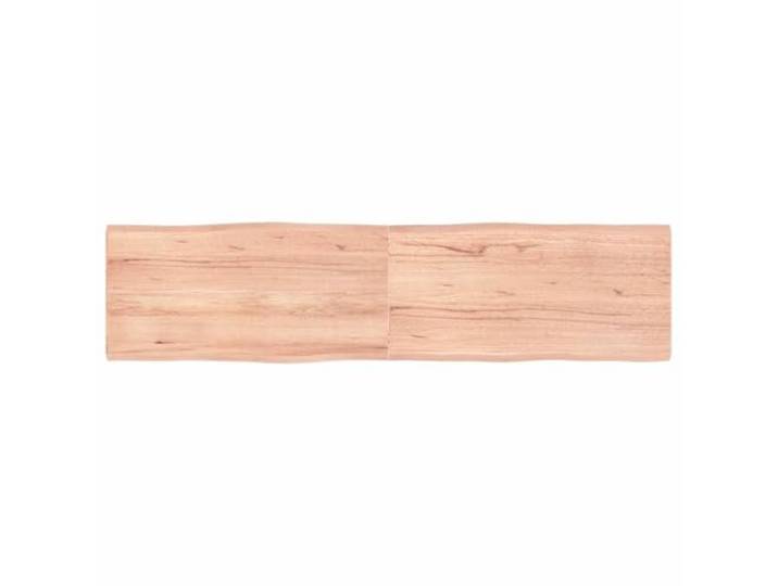 GHVBNMF Tischplatte Massivholz Eiche 160x40 cm Klappbar Baumkante Handgefertigtes Holzbrett aus Eiche mit Naturkante für Esszimmer, Büro oder Gastronomie. Klappbar und sofort einsatzbereit.