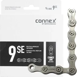 Kette Connex 9sE 9fach E-25 Nickel/Edelstahl 136 Glieder, silber