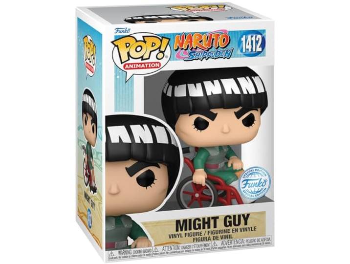 Funko Pop! Animatie: Naruto - Might Guy Rolstoel (Exc), Vinylfiguur om te verzamelen - 61051