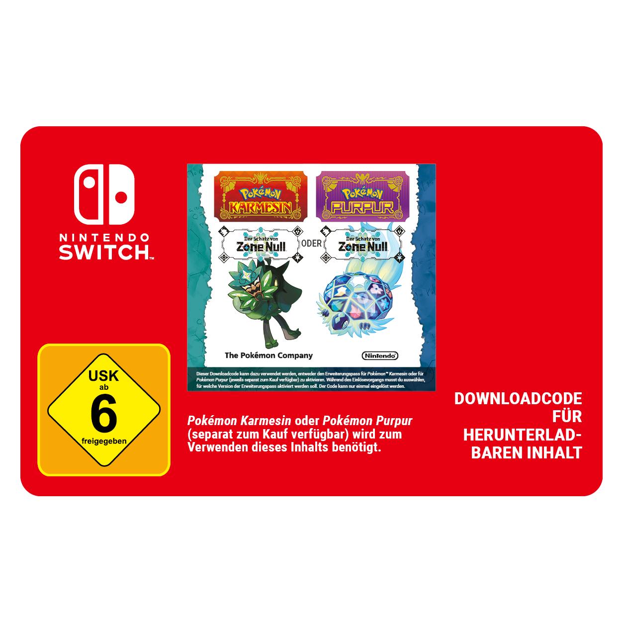 Nintendo Pokemon Scarlet & Violet Expansion Pass - Digital Code (Switch) (4251976736417)