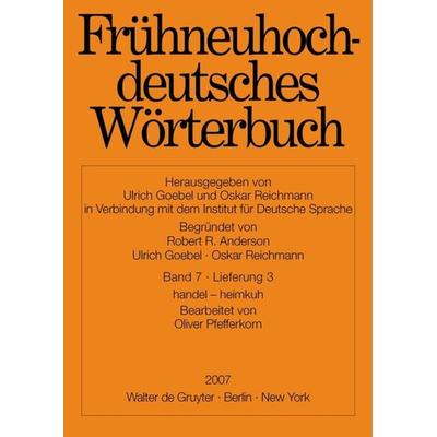 handel - heimkuh, Taschenbuch von , De Gruyter, 978-3-11-019657-3