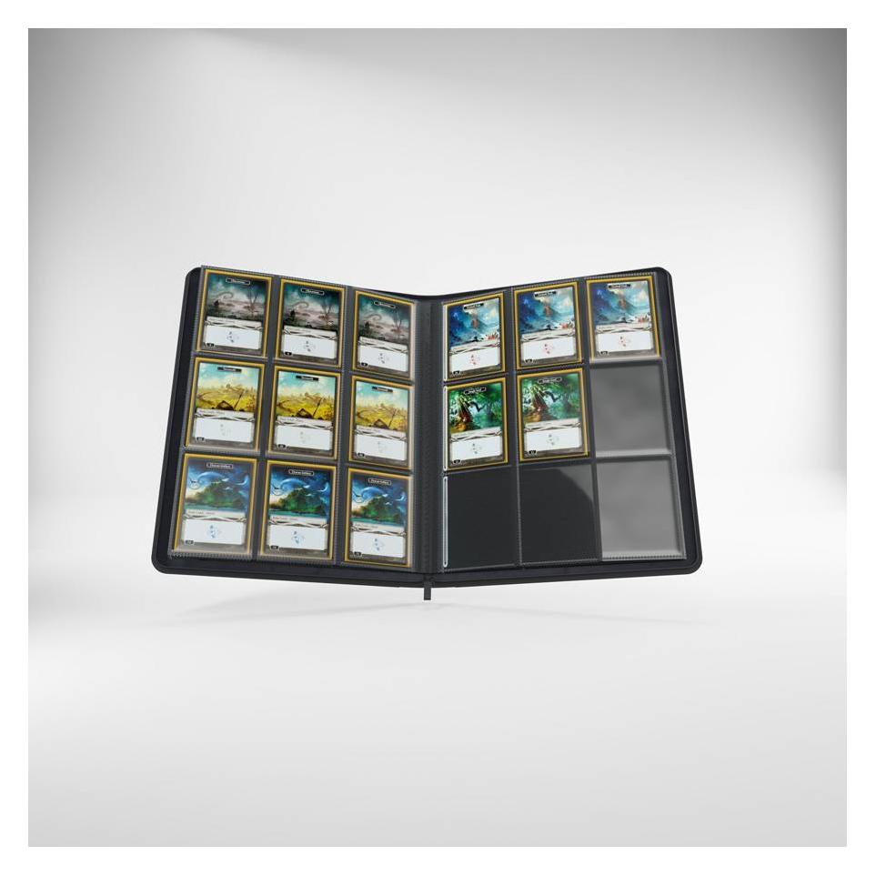 Gamegenic GGS31001 - Zip-Up Album 18-Pocket Black Kartenalbum bis 360 Karten (GGS31001)