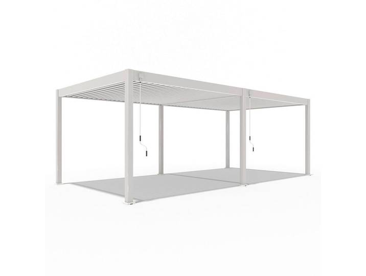 Gardenson Pergola, Metall, 360x255x720 cm, Sonnen- & Sichtschutz, Pergolas