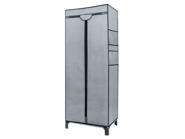 FALTSCHRANK 68 x 45 x 175 cm mit Kleiderstange