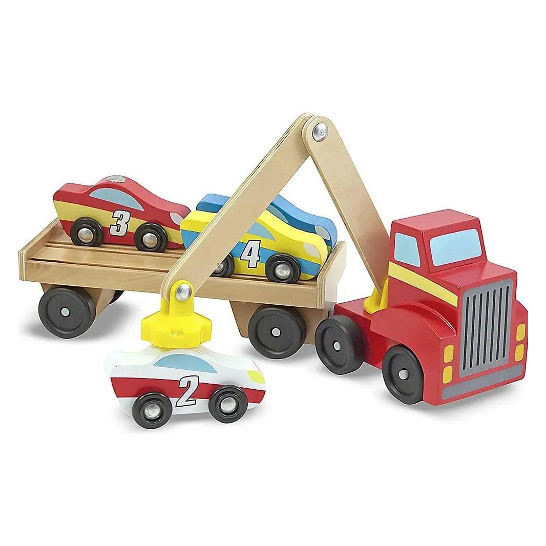 Melissa & Doug LKW mit magnetischem Wagenheber (19390)