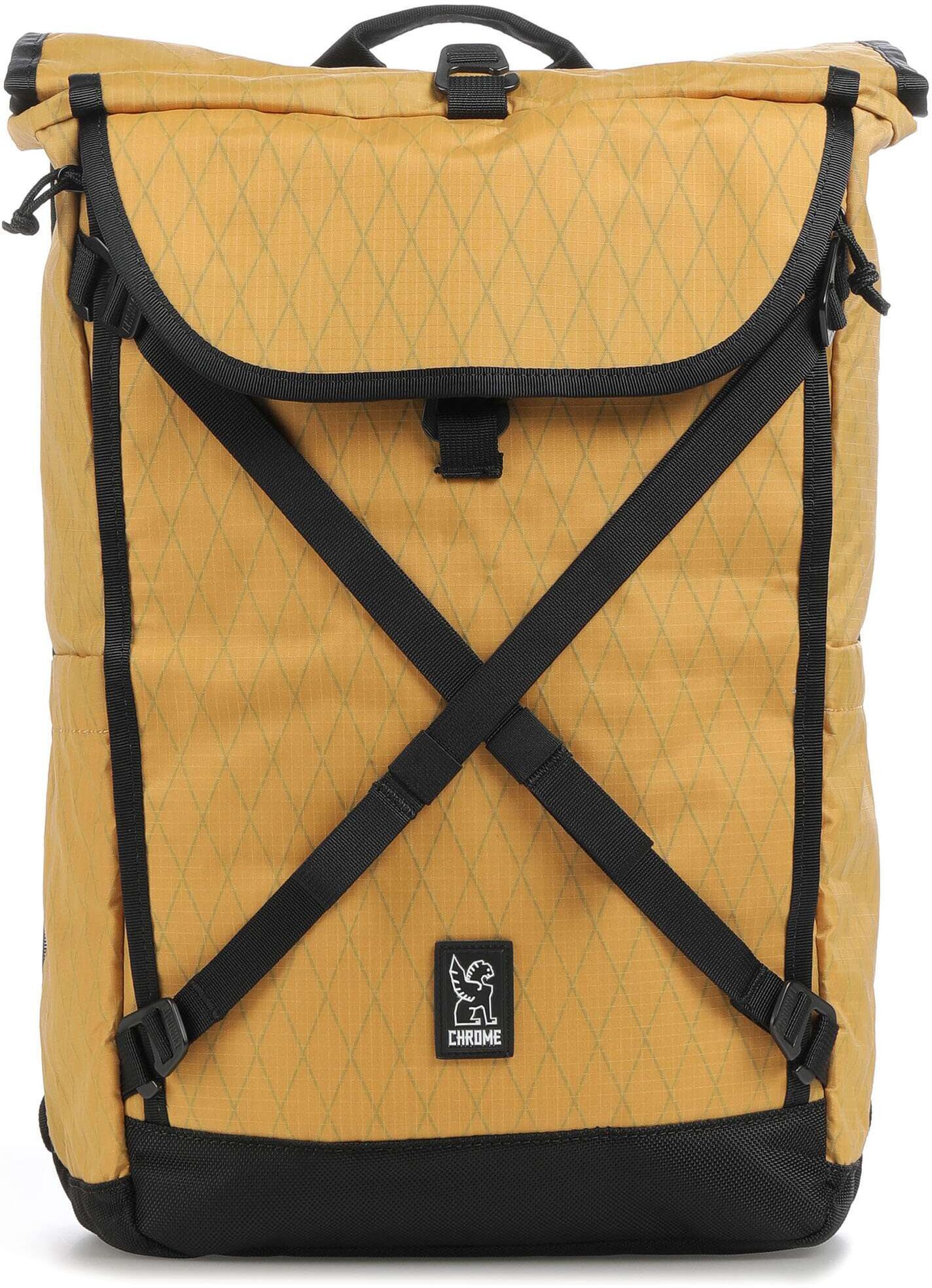 Chrome Bravo4.0 Rolltop Rucksack, gelb