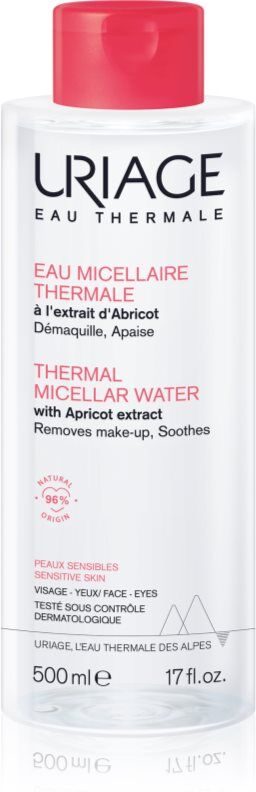 Uriage Hygiène Thermal Micellar Water - Sensitive Skin Mizellen-Reinigungswasser für empfindliche Haut 500 ml