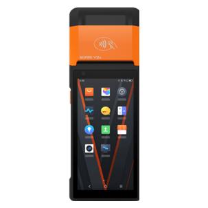 Sunmi V2s, GMS EDLA, 2D, 14cm (5,5"), GPS, USB-C, BT, WLAN, 4G, NFC, Android Mobiles Datenerfassungsgerä (2D-Barcodes) (P06064067)