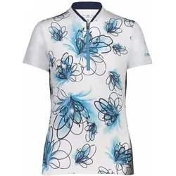 CMP Campagnolo, Damen, Velotrikot, Print Radtrikot (XS), Weiss, XS