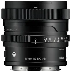 Sigma Contemporary 35mm F2.0 DG DN schwarz für E-Mount