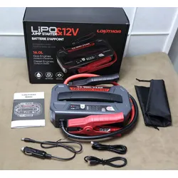 Lokithor J403HD Jumpstarter Starthilfe Booster 12V 10000A für große Motoren