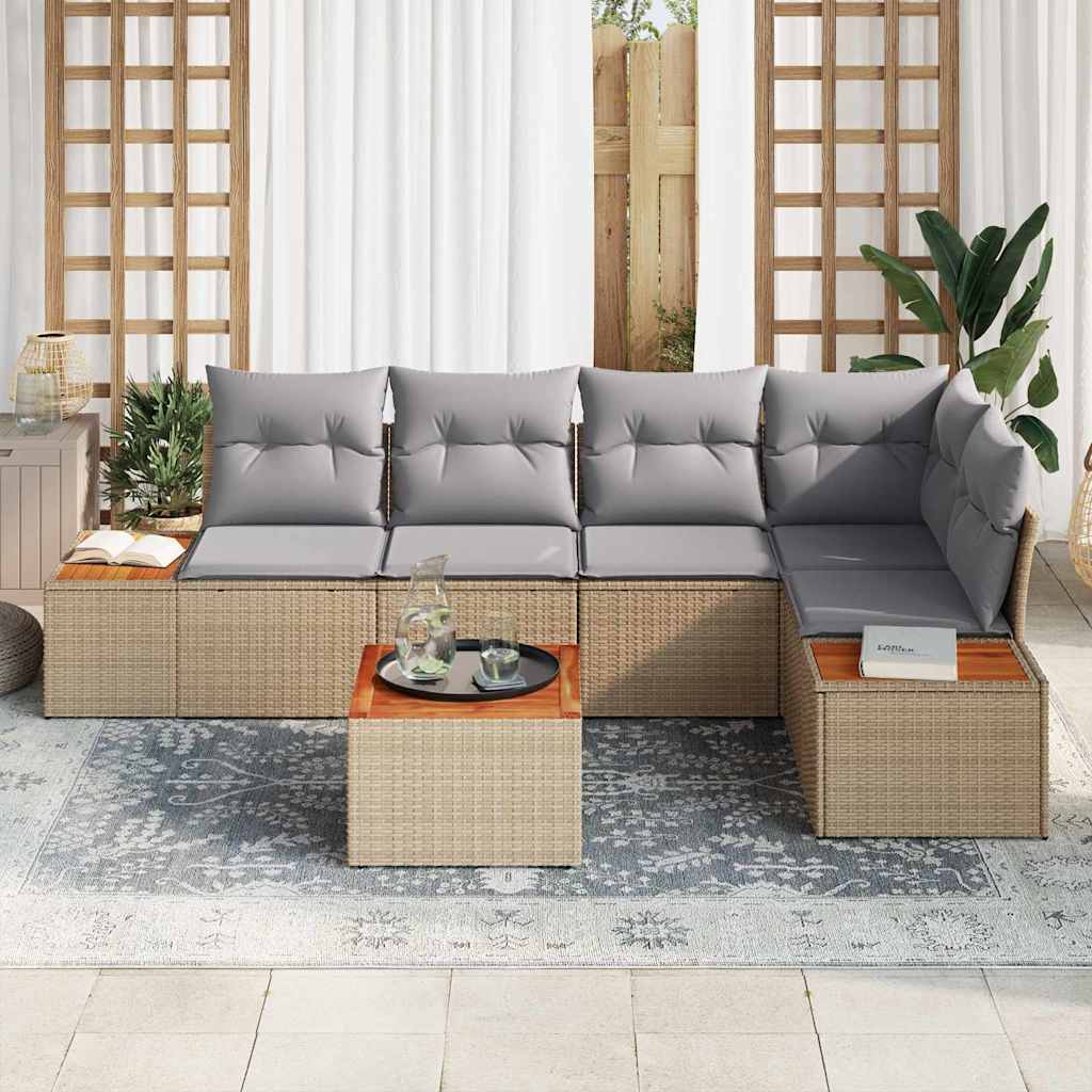 vidaXL Ensemble de canapé de jardin 5 pièces 5-Nombre de places