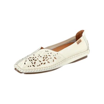 Slipper PIKOLINOS "PIKOLINOS Slipper Leder", Damen, Gr. 40, beige (creme), Leder, Schuhe Slipper