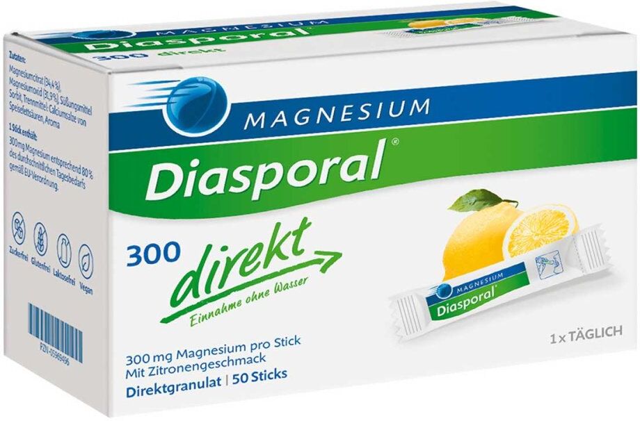 Magnesium Diasporal 300 direkt Granulat
