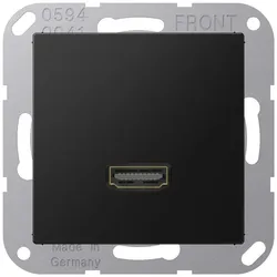 Jung Multimedia-Anschlusssystem MA A 1112 SWM
