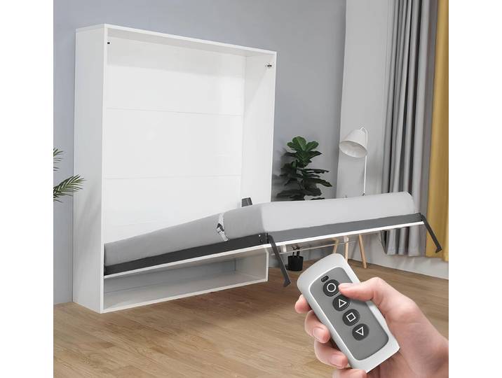 JVmoebel Schrankbett Elektrisches Wandbett mit Fernbedienung und hochwertiger Verarbeitung (Schrankbett) Made in Europa