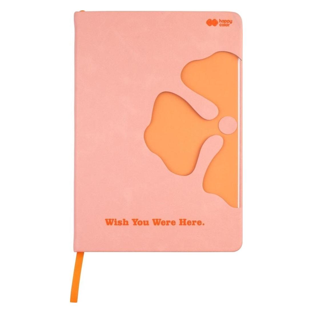 Happy Color Notizbuch A5/80K Punkte Bloom Flower (A5, Gepunktet, Harter Einband) (48020662)