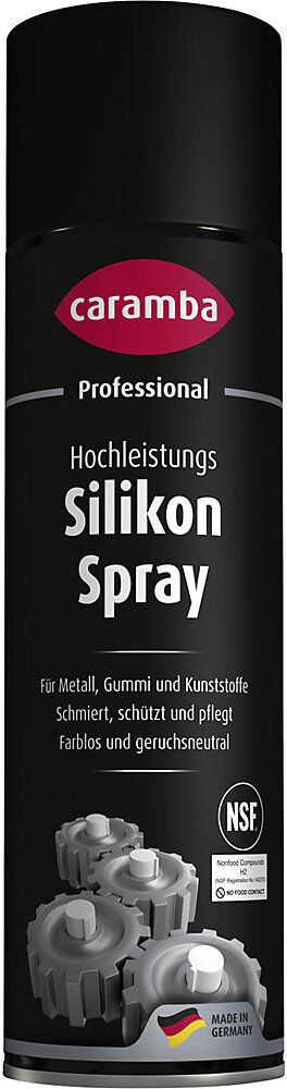 Caramba Hochleistungs-Silikonspray, Inhalt 500 ml, VE 6 Stk, Haltbarkeit 36 Monate