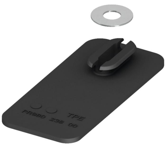 TECEprofil geluidsisolatieset voor bevestigingshoeken