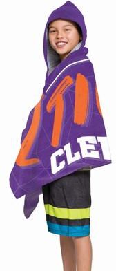NCAA Clemson Juvy Hooded Towel - 21x51