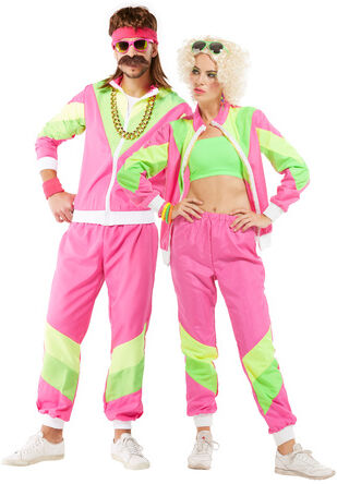Trainingsanzug "80er Jahre" unisex, pink