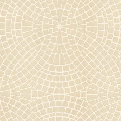 Brewster Hanley Sand Mosiac Tile Wallpaper - 20.5in x 396in x 0.025in