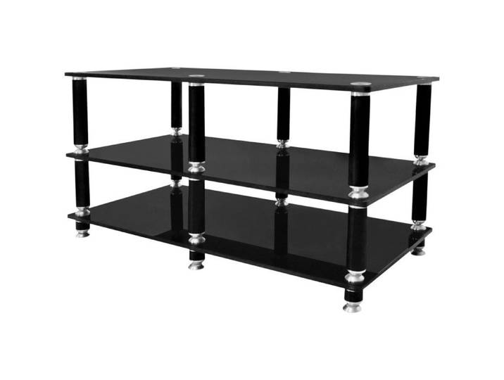 Meuble TV - NorStone - Stabbl AV - Noir - Charge max 74 kg