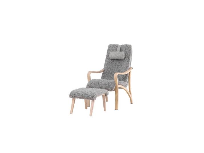 Livetastic Armlehnstuhl, Eichefarben, Hellgrau, Holz, Pappel, 60x107x89 cm, Esszimmer, Stühle, Polsterstühle