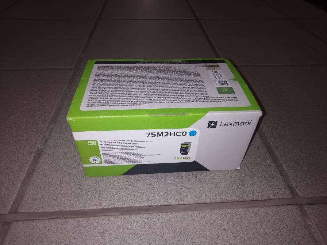 Lexmark 75M2HC0, 8800 Seiten, Cyan, 1 Stück(e)