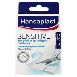 Hansaplast Sensitive Streifen 1m X 6cm