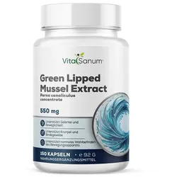 VitaSanum® Grünlippmuschelkonzentrat (Perna canaliculus) – 1 Kapsel Tagesportion