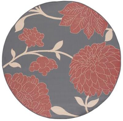 SAFAVIEH Courtyard Alison Floral Indoor/ Outdoor Waterproof Patio Backyard Rug